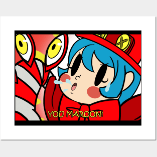 Skullgirls- Peacock "You Maroon" Posters and Art